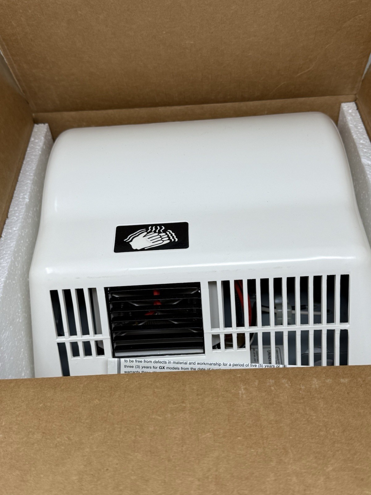 American Dryer Global GX3-Epoxy Automatic Hand Dryer 208-240 V 50/60Hz | NEW