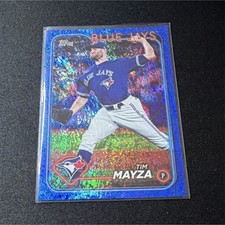 2024 Topps Update Series Tim Mayza #US203 Blue Holo Foilboard /999 Blue Jays