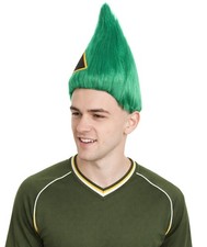 Men's Flag Troll Wig Cosplay Halloween Wig Adult HM-641