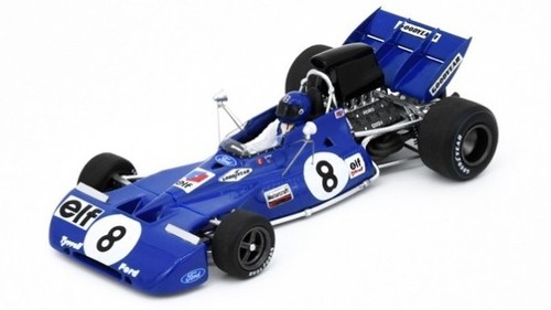 MODELLINO AUTO F1 STATICO SPARK TYRRELL 004 #8 FRENCH GP 1972 DEPAILLER 1:43 - Foto 1 di 4