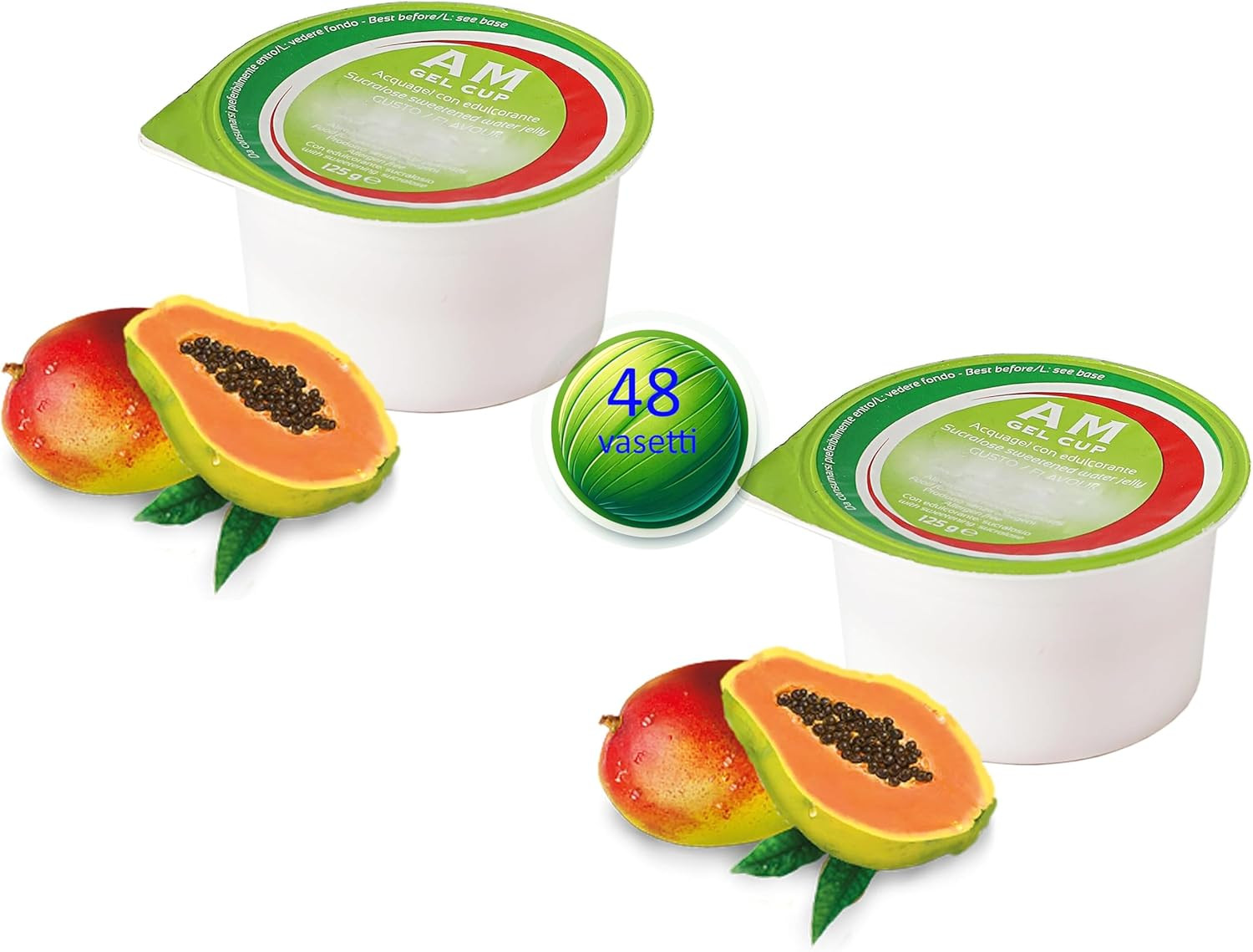 Acquagel AM Gel Cup Frutti Esotici: Il Gusto della Salute Sicura