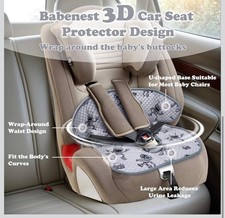 Waterproof Car Seat Potty Pad for Toddlers Non Slip Washable Liner