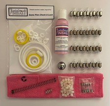 1978 Game Plan Chuck A Luck Pinball Machine Maintenance Tune Up Kit