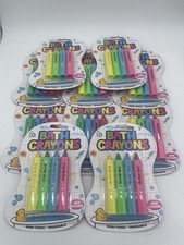 Kids Bath Washable Crayons 72 packs Of 4 Crayons Multi Colors