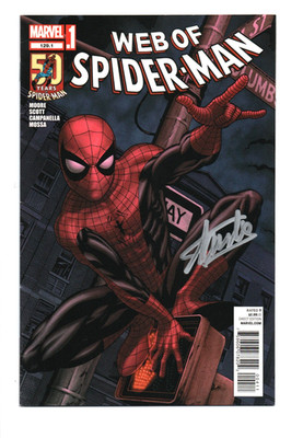 WEB OF SPIDER-MAN NO.129.1 VF 2012 SIGNED BY STAN LEE  * L@@K * MARVEL COMICS