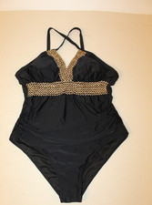 NWOT Womens 3XL - NEW FASHION Black Swimming Bathing Suit