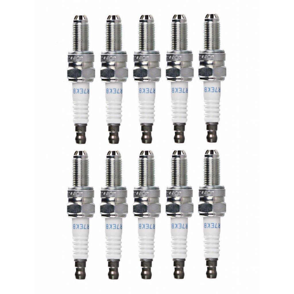 NGK For Aprilia Dorsoduro 750 2012 Nickel Spark Plug Box of 10 CR7EKB