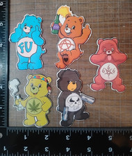 Ruined Care Bears Vinyl Decal Sticker