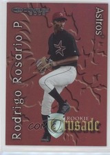 2002 Donruss The Rookies Crusade 38/1500 Rodrigo Rosario #RC-49 0f6