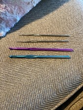 Vint. 4  1 Crochet Hooks Sizes 00, 5, 7, 8 H  9 - BOYE  SUSAN BATES - USA