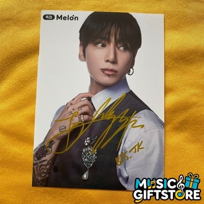 BTS ARIRANG JK JUNG KOOK V SUGA JIN JIMIN Autographed Signed 4*6 K