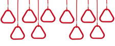 Red Triangle Emergency Nurse Alarm Pull + 2.5m cord for Accessible Disabled WC
