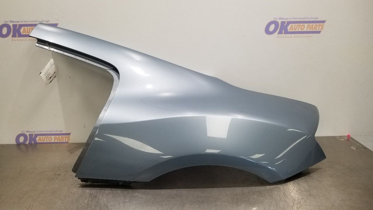 11 AUDI R8 COUPE UPPER QUARTER PANEL REAR LEFT DRIVER BLUE