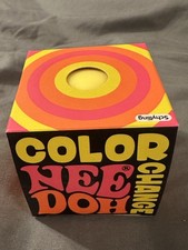Schylling NeeDoh Color Change Ball The Groovy Glob YELLOW New NIB