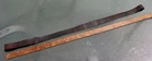 Original Civil War Musket Sling WATERVLIET ARSENAL  Black Leather