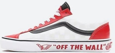 BRAND NEW SE Bikes x Vans Style 36 Big Ripper - Red Plume Reflective SIZE 9