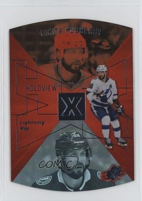 2023 Extended Series 1997-98 SPx Holoview Retros Red 8/250 Nikita Kucherov 05ja