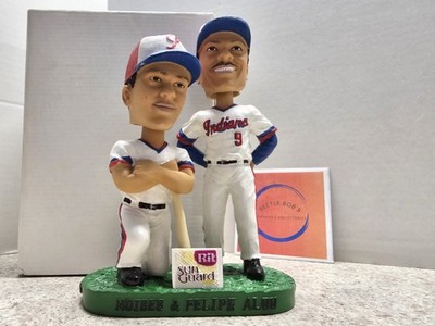 Felipe & Moises Alou Indianapolis Indians MiLB Expos MLB 2004 SGA Bobblehead NIB