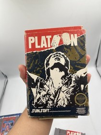 Platoon (Nintendo Entertainment System NES) Authentic CIB Complete