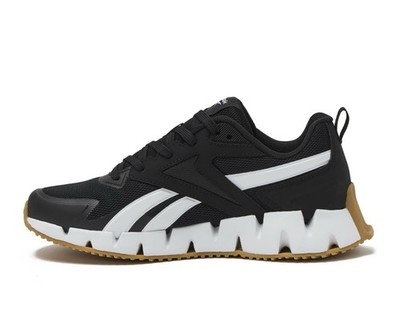 Reebok Zig Vector Tennis Shoes Black White Mesh Men s Sz 12 FFC0096069