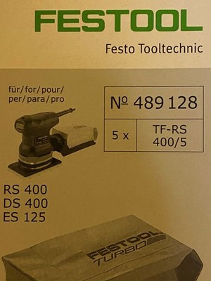 Festool Turbofilter 489 128 5X passend für TF-RS 400/5 ,DS 400,ES 125