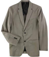 Alfani Mens Luxe Stretch Sport Coat, darksand, L