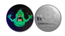2024 2 Oz .999 Silver Slimer Ghostbusters 40 Anniversary UV Silver Coin 5$ Niue! 106.00 per troy oz