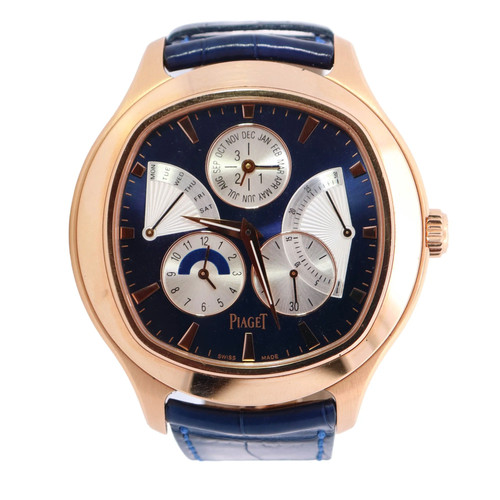 Piaget Emperador 46.5mm Blue Dial Watch Ref# G0A33019