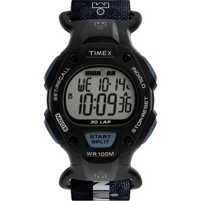 Timex IRONMAN Herrenuhr TW2W94100 Classic Recycled Fabric Strap Digital 100M