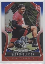 2019 Panini Prizm Rookies Red White & Blue Prizm Qadree Ollison #375 no9