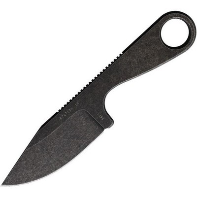 Station IX Trail Ultra VG-10 Steel Blade Stainless Handle Black Neck Knife NO.7