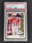 2002 Upper Deck Authentics Tom Brady #52 PSA 9 New England Patriots NFL Base Set