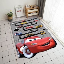 Cars Movie Rug: Kids Room Nursery Decor - 50x70 cm