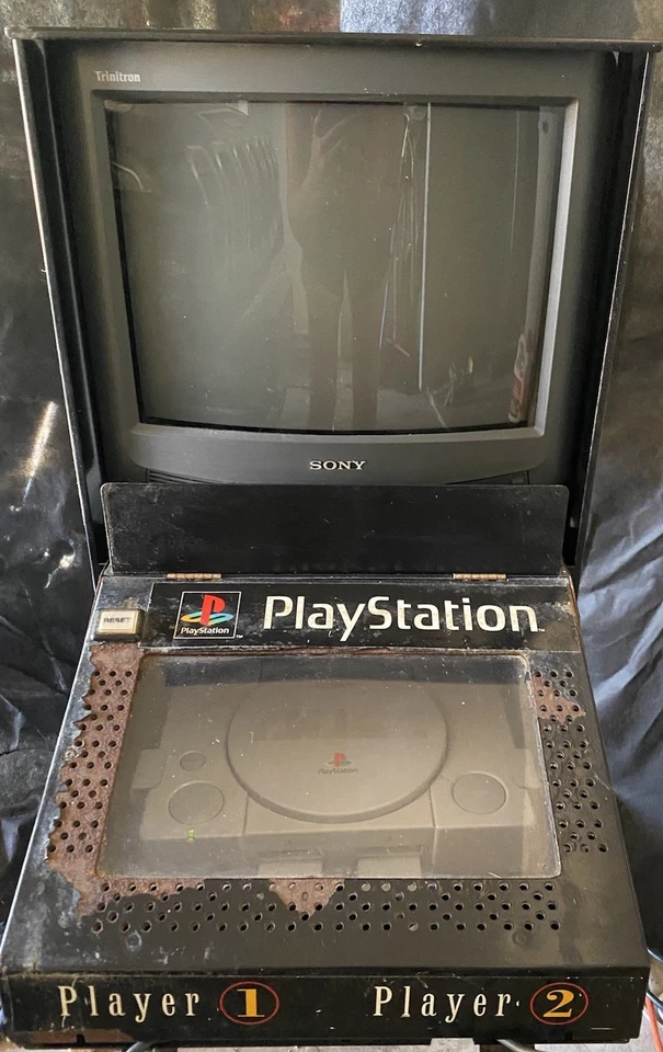 Playstation System PS1 Console Promo Store Display Kiosk Full Unit - Working - Image 3 of 4