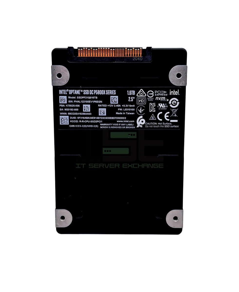 25+ Intel 1.6TB Solid State Drives for sale | Updated Oct 2026