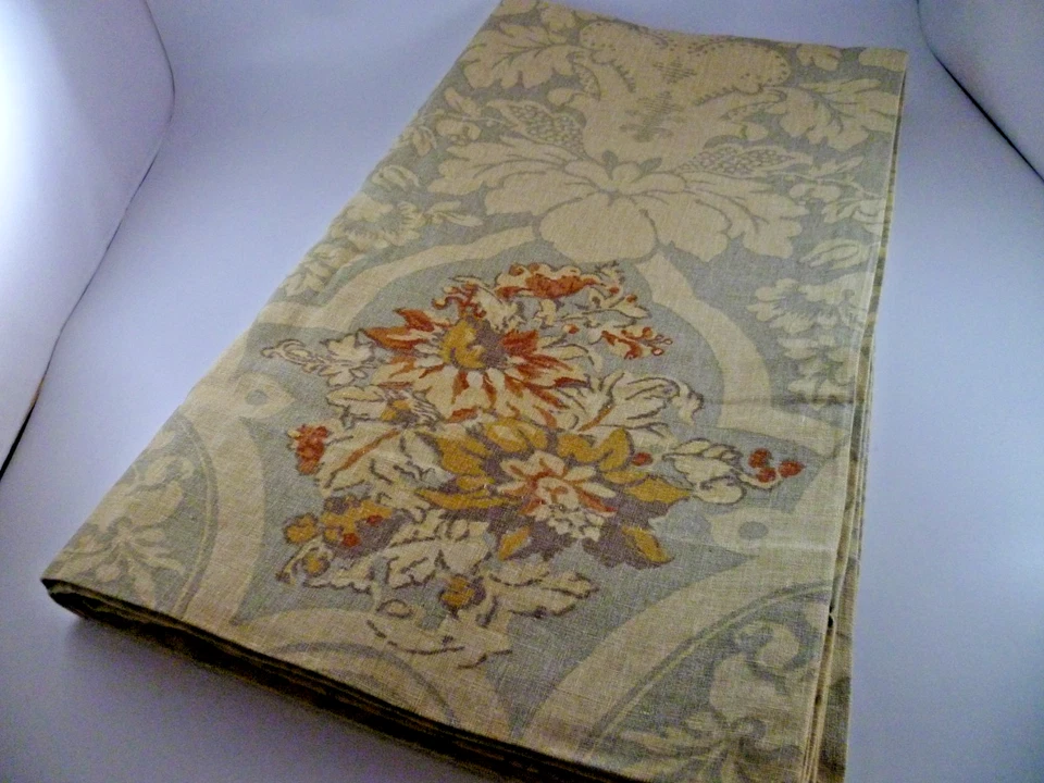 2 Cortina Panel POTTERY BARN Camilla Gris Forrado Dorado 50x84 (Ver Desc) Foto 2 de 4