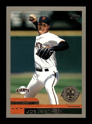 JOE NATHAN   2000 Topps Home Team Advantage HTA SP #156 San Francisco Giants