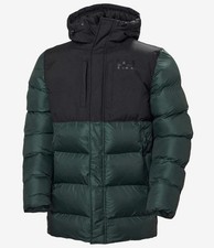 HELLY HANSEN Green & Black Puffer Outdoor Jacket
