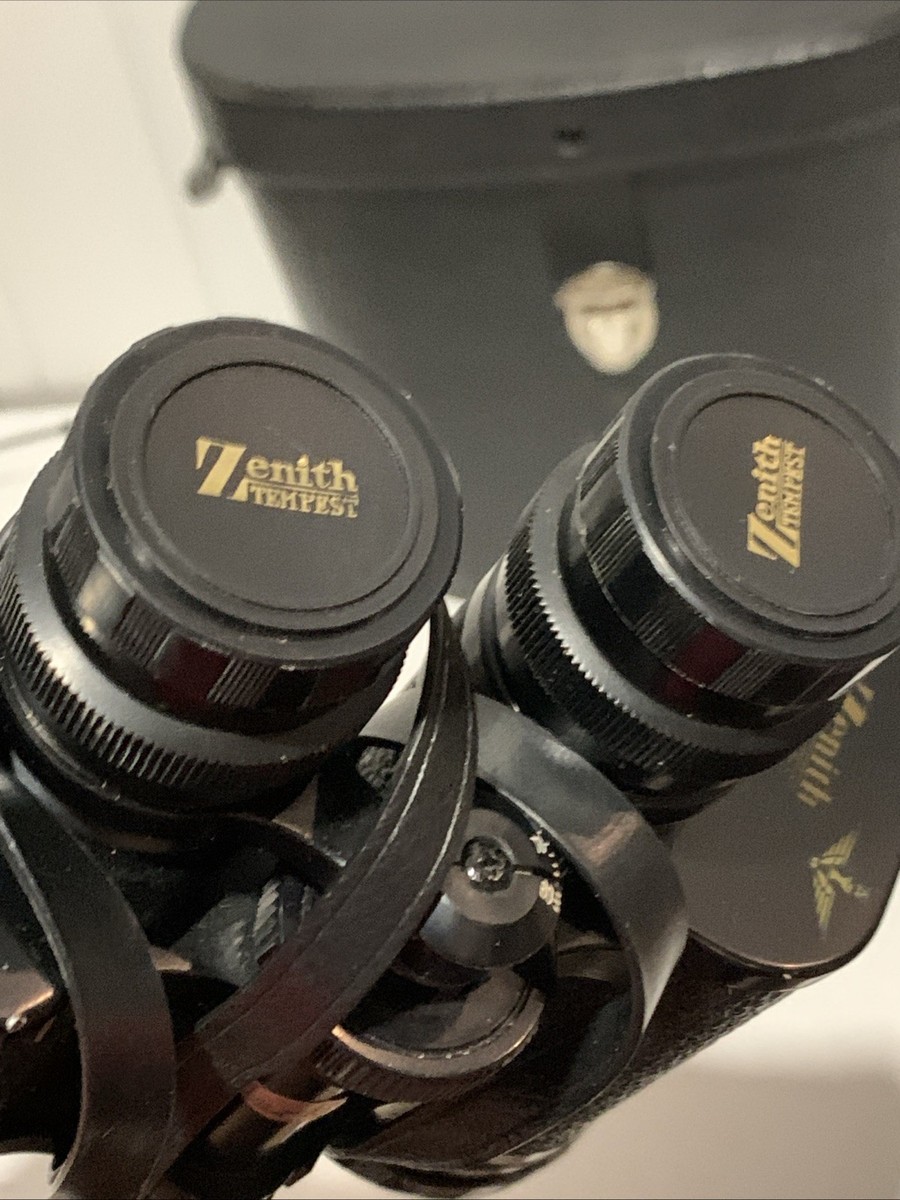 Vintage Zenith Tempest Model 7x50 Field 7.1 Binoculars Prismatic