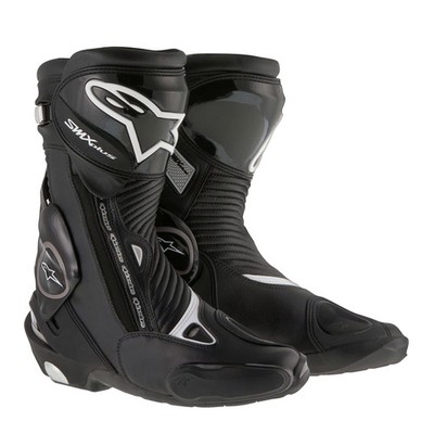 Alpinestars SMX Plus Stiefel   Rennstreckengetestet   Schwarz   Mikrofaser