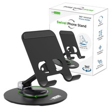360 Swivel Rotating Adjustable Phone Stand Portable Foldable Desk Holder