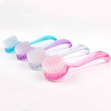 12PCS Long Handle Round Tip Nail Art Makeup Manicure Tool Dust Cleaning Brushes