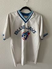 Toronto Blue Jays White #10 (John Mayberry) Jersey Size Adult M