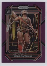 2023 Panini Prizm WWE Purple Prizm 126/149 Meiko Satomura #124 1r9e