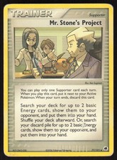 Pokemon Mr. Stone's Project Uncommon 77/101 EX Dragon Frontiers HP