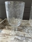 Southern Living at Home BELLA LUNA Water L Goblet Glass Bubbles 7.25” Tall Qty 2 — photo 2