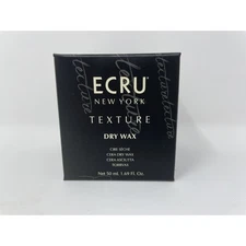 ECRU New York Texture Dry Wax Hair Styling Product 1.69 Fl. Oz. New In Box