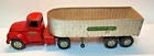 Vintage 1950s Tonka Semi Rig with Cargo King Trailer  Original Paint.