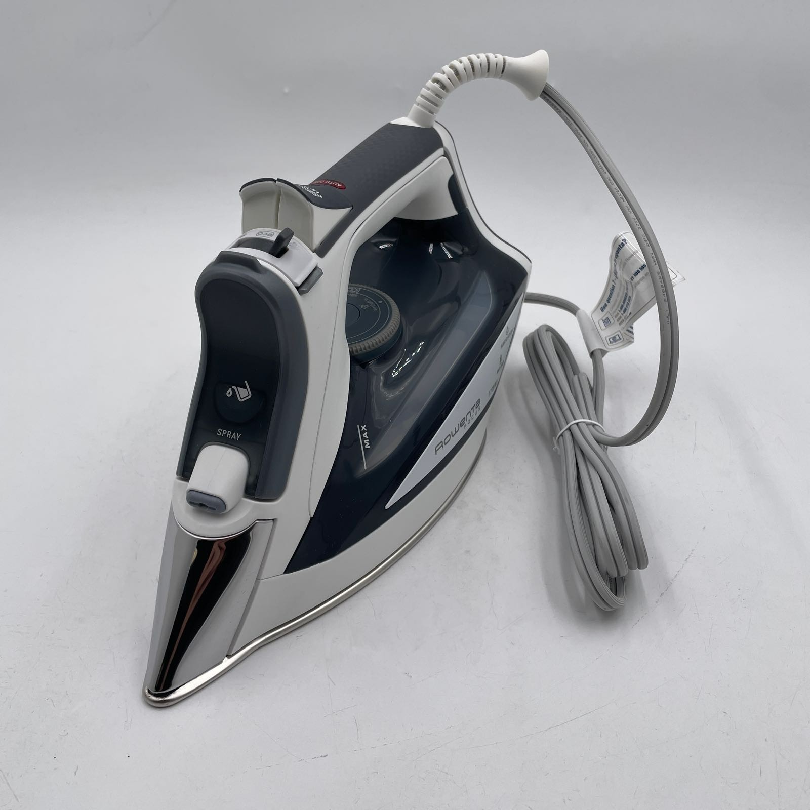Rowenta Focus Steam Iron, 1725W, Stainless Soleplate, 400 Holes, DW5280
