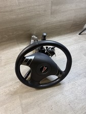 06-08 Pontiac Solstice Steering Wheel With Column Assembly Ignition And Key Oem